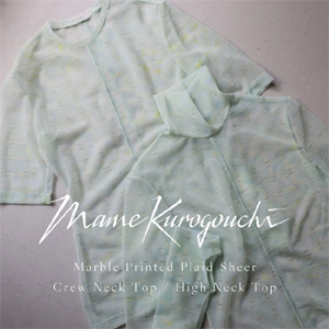 【4月1日(土)20：00～パリゴオンラインにて販売開始！】Mame Kurogouchi(マメ クロゴウチ) Spring Summer Collection “Bamboo Groove”